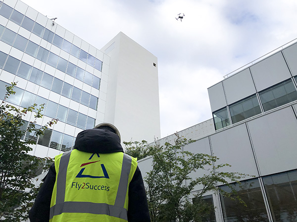 Expertise drone dans le secteur du bâtiment
